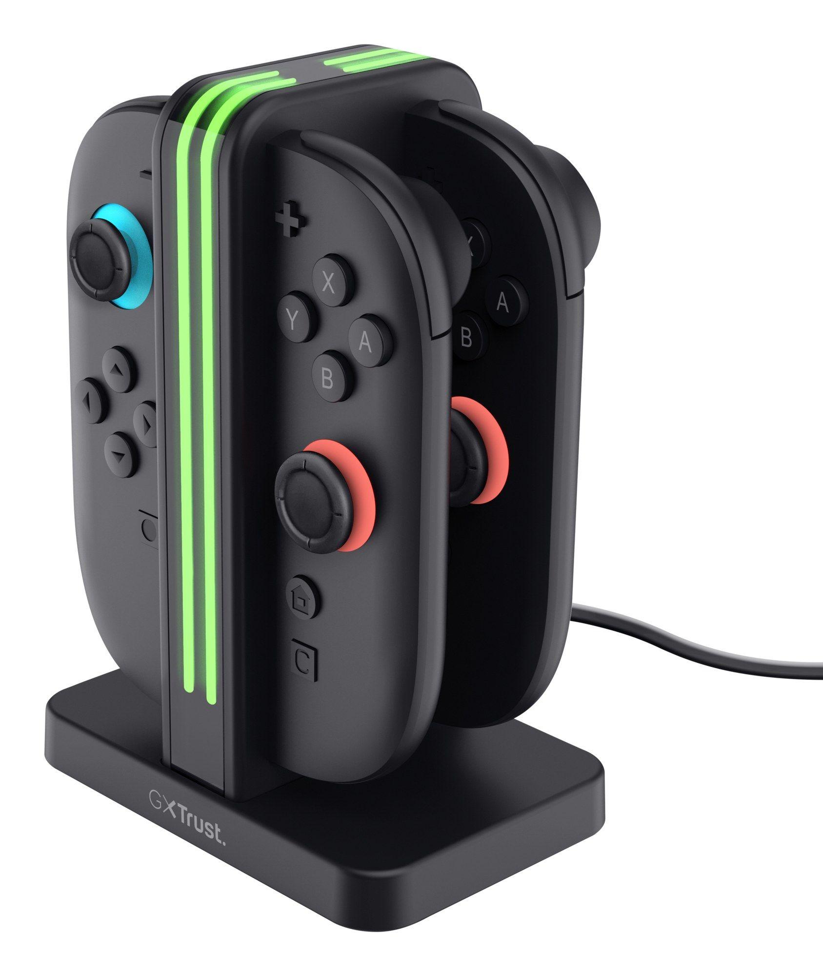 Base de Carga TRUST GAMING GXT 1256 (Nintendo Switch - Com fios - Preto) — miniatura 2