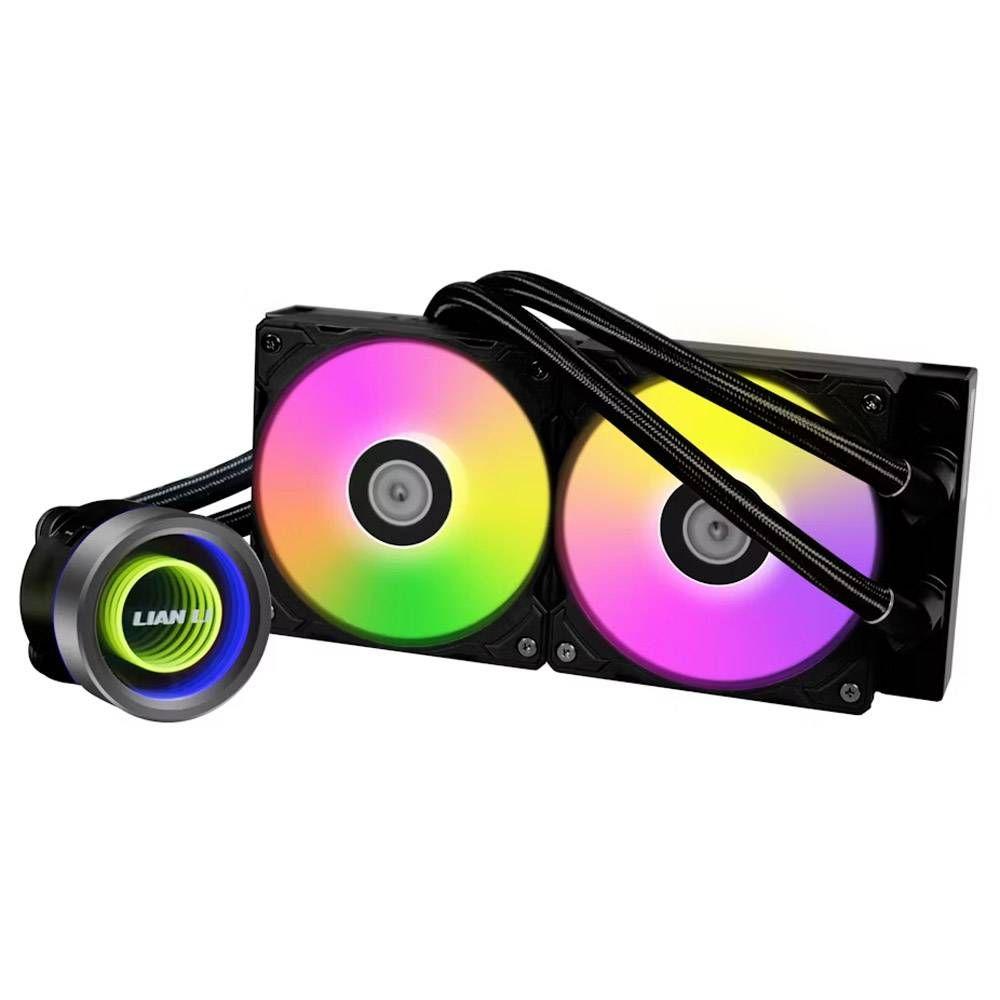 Sistema de Refrigeração Líquida AIO para CPU LIAN LI Galahad II Trinity 240mm (120 mm - 2450 RPM - 2,7 cm - Preto) — miniatura 2