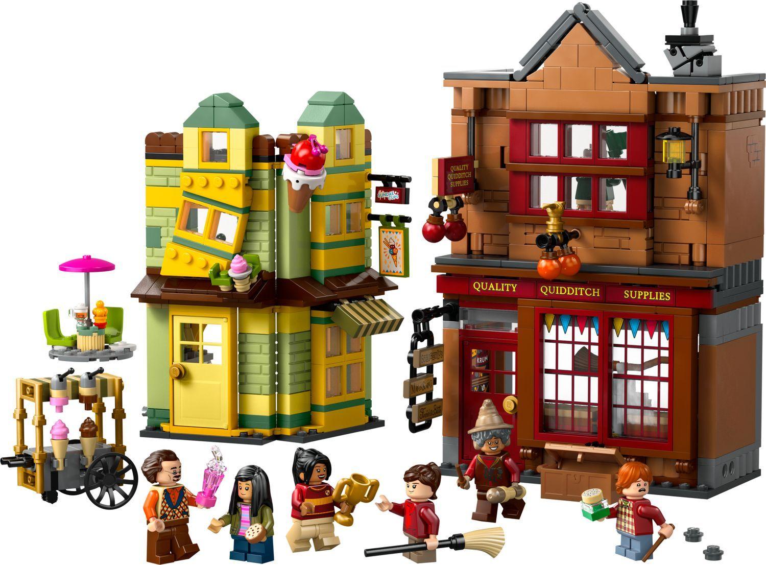 LEGO 76452 Harry Potter Equipamentos de Qualidade para Quidditch™ e Gelataria (8+ anos - 795 peças)