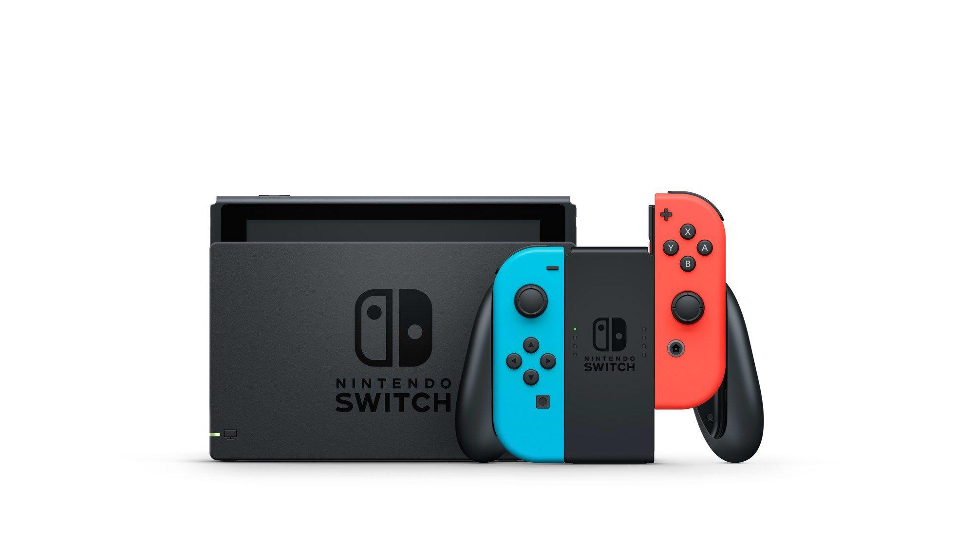 Consola NINTENDO Switch V2 (NVIDIA - 32 GB - 6,2" - Azul e Vermelho Neon) — miniatura 13