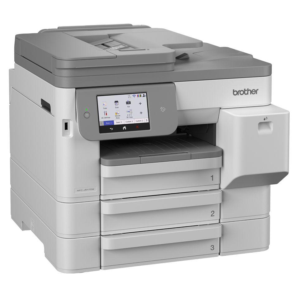 Impressora Multifunções BROTHER MFC-J5117DW (A4 - Impressão a cores - 850 folhas - Preto e Branco) — miniatura 3
