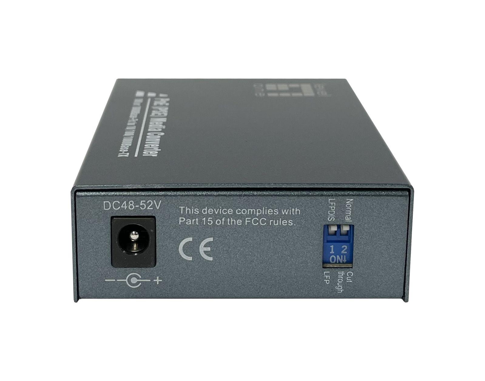 Conversor de Media LEVEL ONE GVT-2014 (1000 Mbit/s - Cinzento), miniatura 3