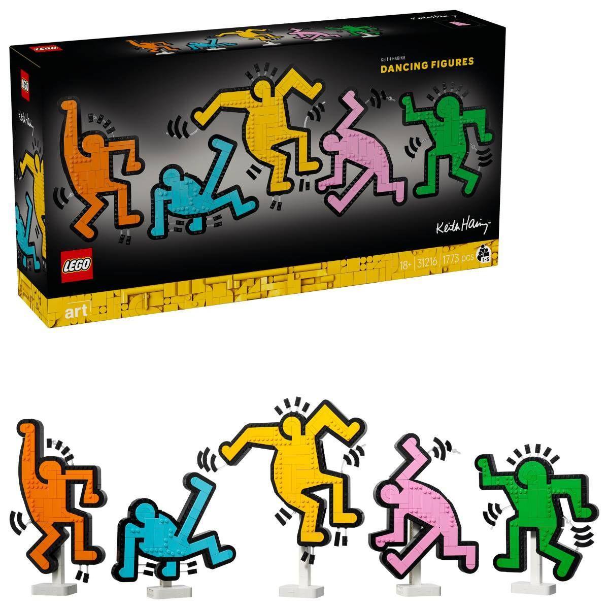 LEGO 31216 Art Keith Haring - Figuras a Dançar (18+ anos - 1773 peças), miniatura 3