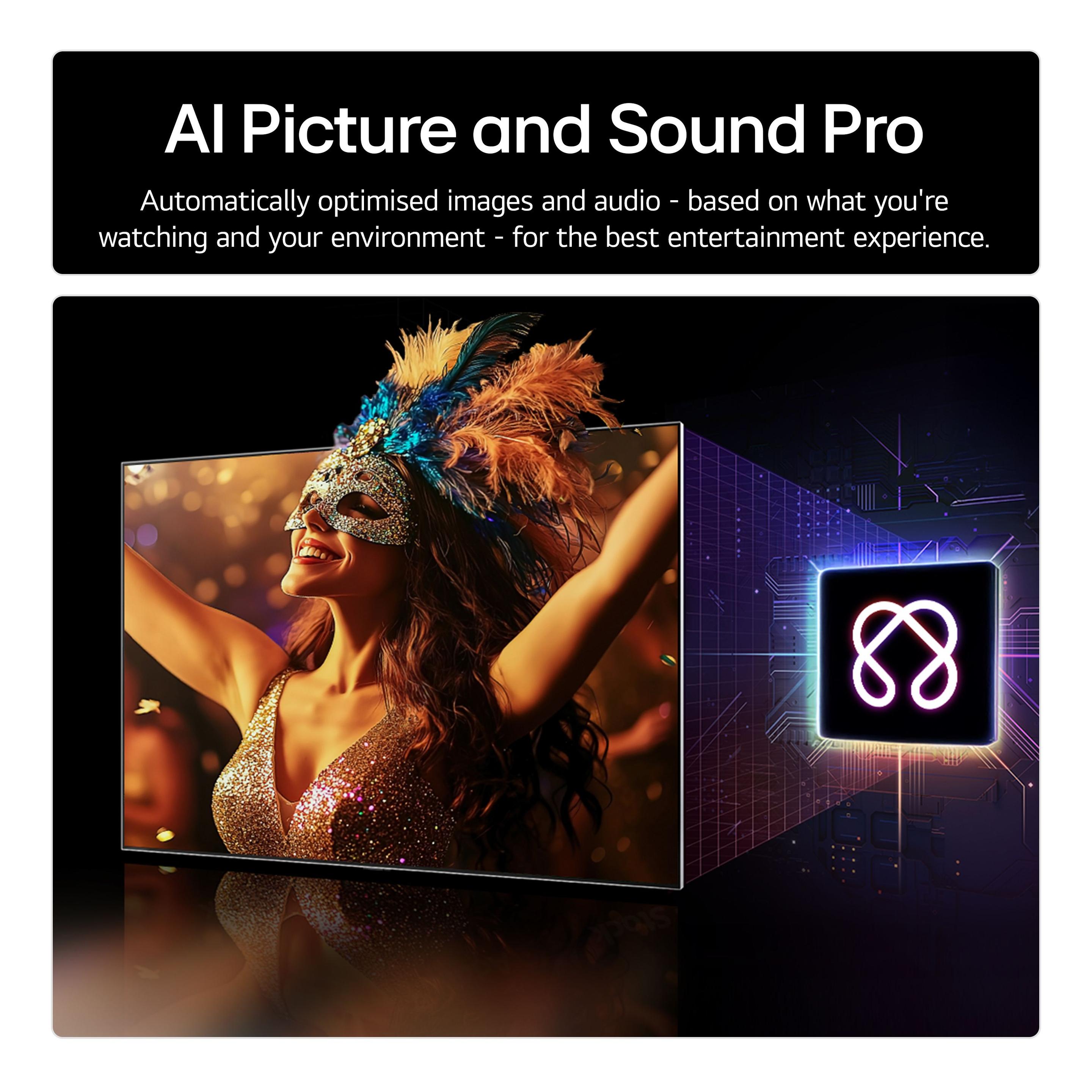 Televisão LG TV OLED65M59LA (65'' - 4K OLED evo - Metálico), miniatura 4