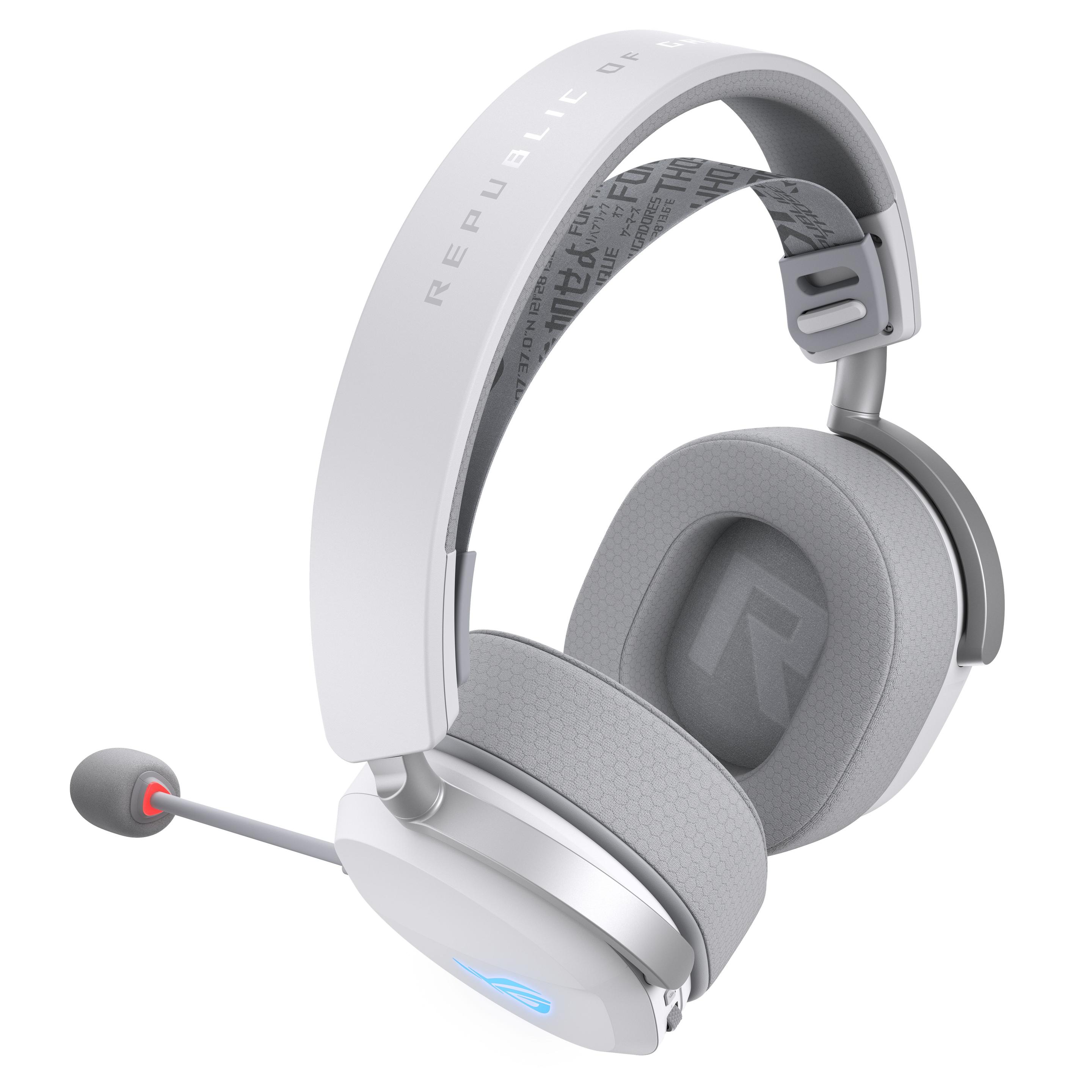 Headset Gaming ASUS ROG Pelta (900 mAh - Android, iOS - Branco Lunar), miniatura 5