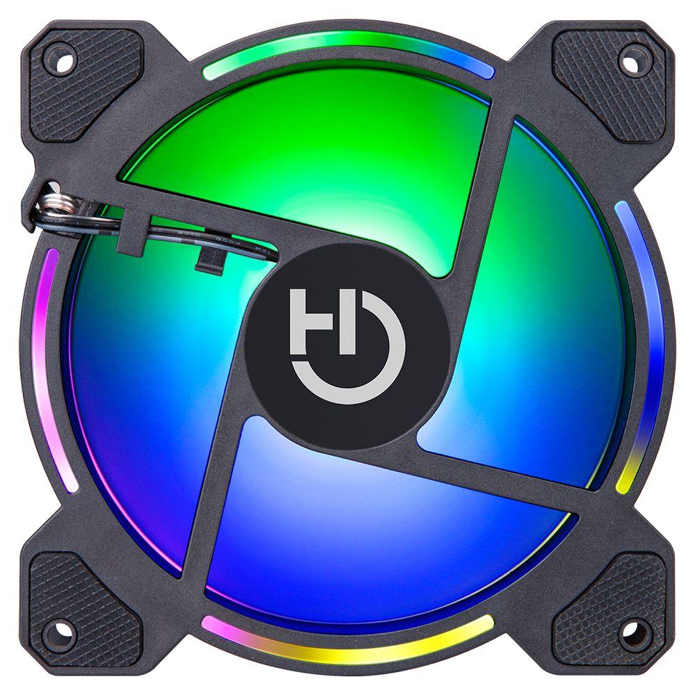 Ventoinha para Caixa de PC HIDITEC N9-ARGB (Preto) — miniatura 3