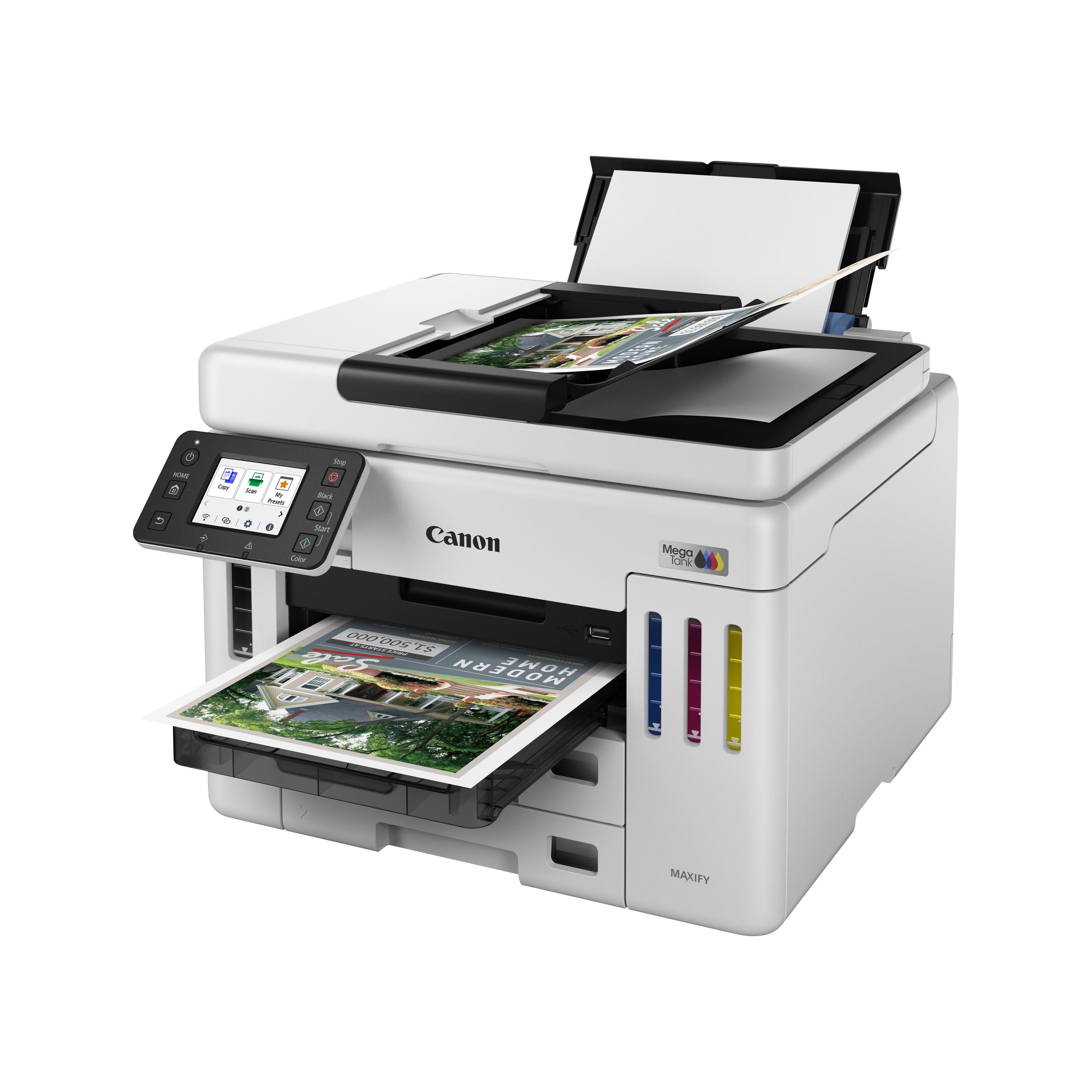 Impressora Multifunções CANON MAXIFY GX7150 (A4 - Impressão a cores - 600 folhas - Preto e Branco) — miniatura 10