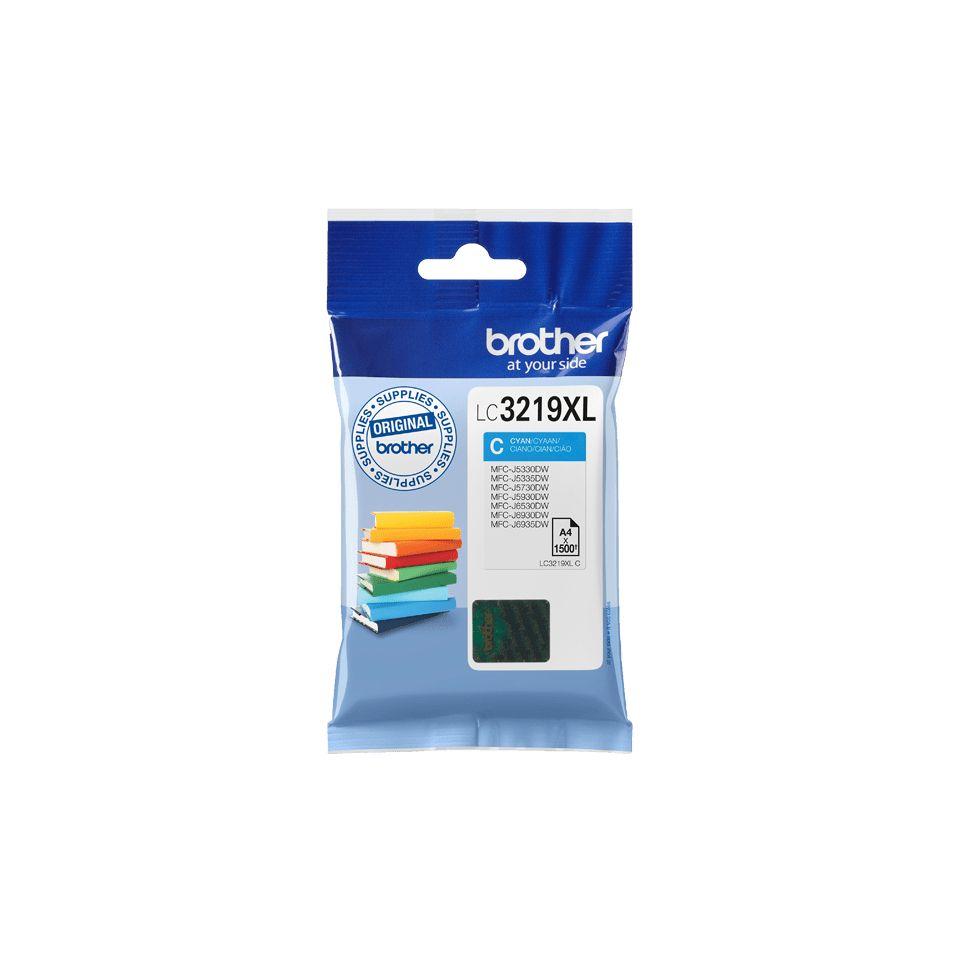 Tinteiro BROTHER LC3219XLC (1500 páginas - Ciano), miniatura 3