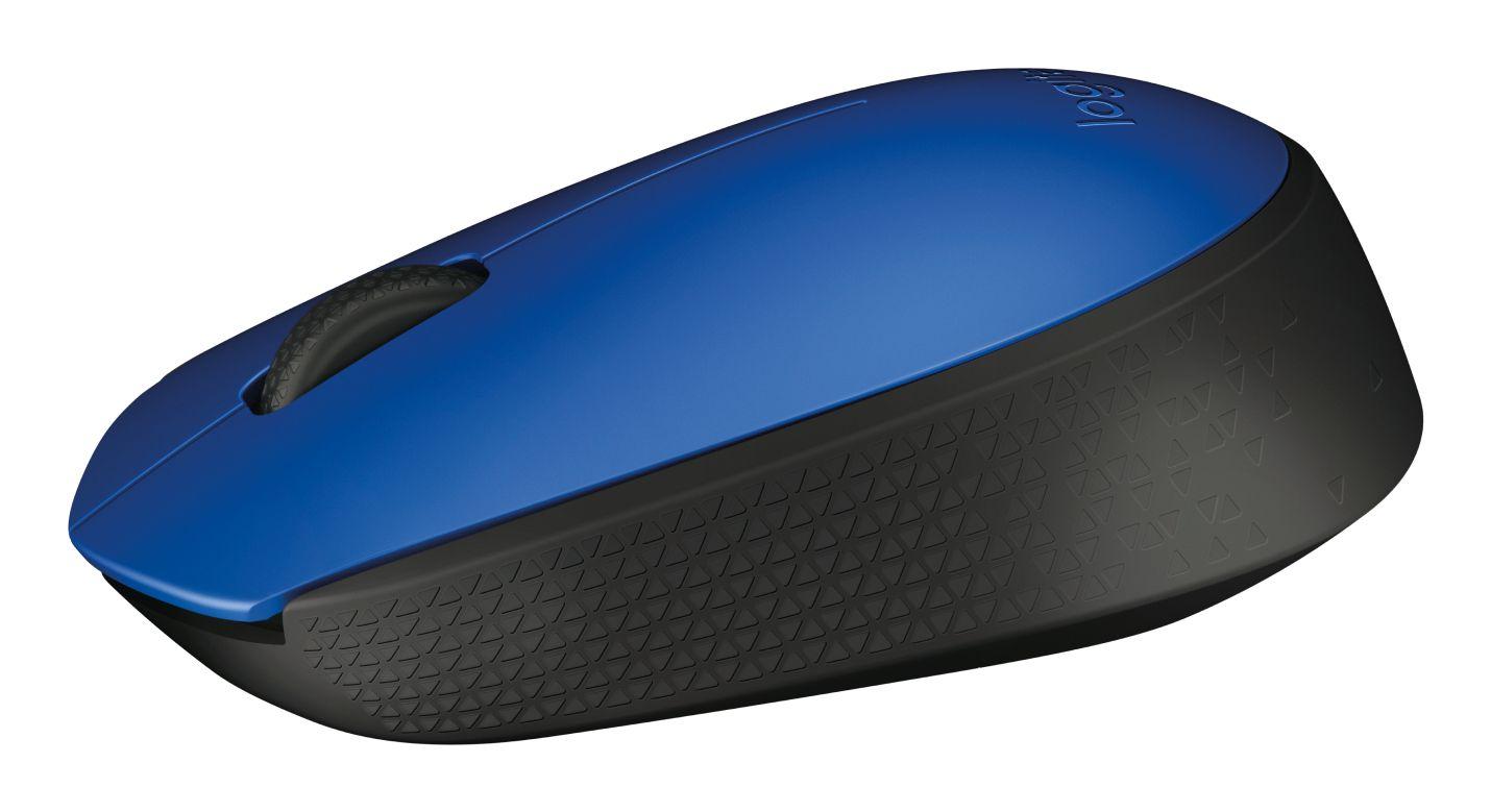 Rato LOGITECH M171 (Ambidestro - 1000 DPI - Ótico - Azul) — miniatura 4