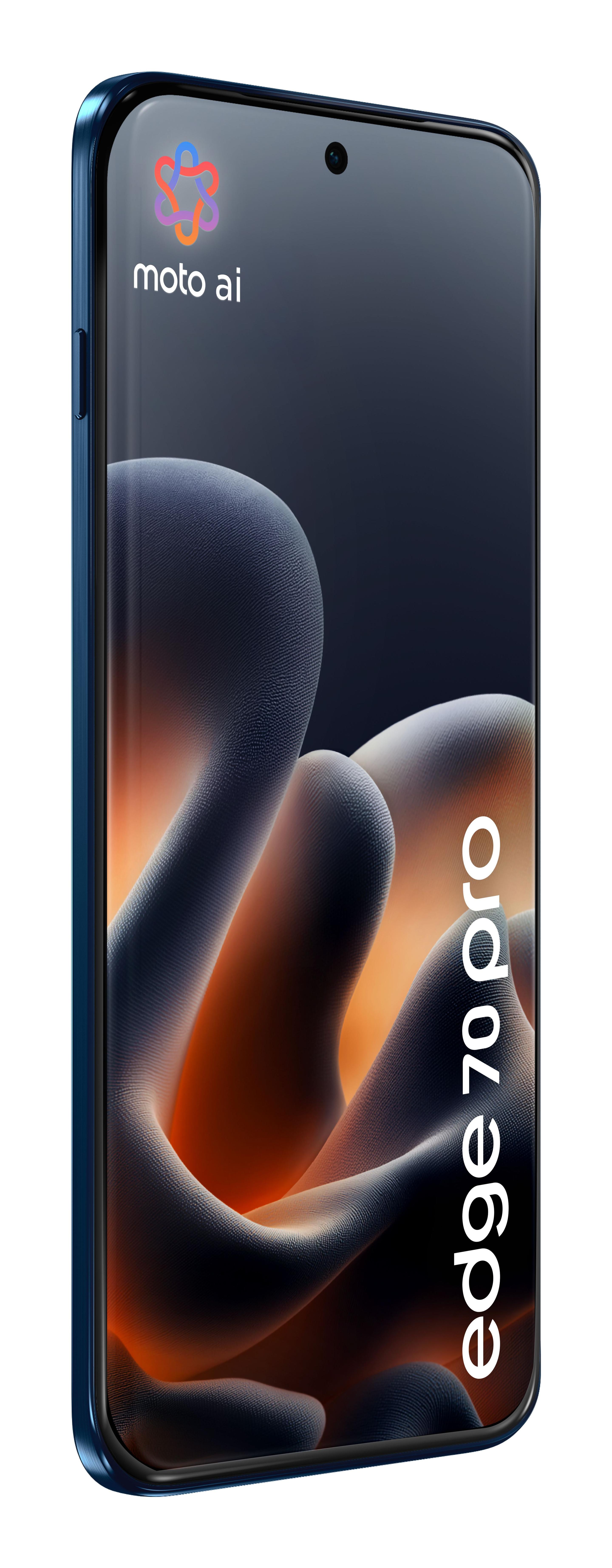 Smartphone MOTOROLA moto edge 70 pro 5G (8GB/256GB - 6,78" - Azul Escuro), miniatura 4