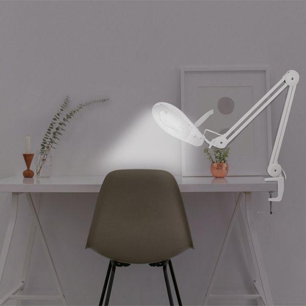Candeeiro com Lupa LED LOGILINK WZ0058 (7,8 W - 230 V - AC - Branco), miniatura 6