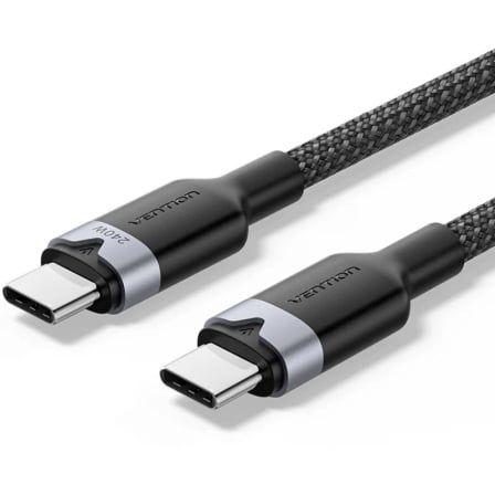 Cabo USB-C VENTION TRIBF (1 m - USB-C macho - Preto)