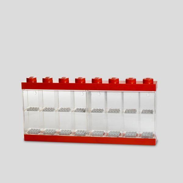 LEGO 5006154 Gear Expositor para 16 Minifiguras – Vermelho — miniatura 2