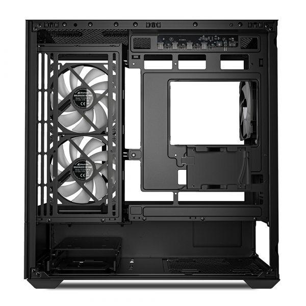 Caixa PC SHARKOON MK6 RGB (micro ATX, Mini-ITX - Midi Tower - RGB multicolorida - Branco) — miniatura 3
