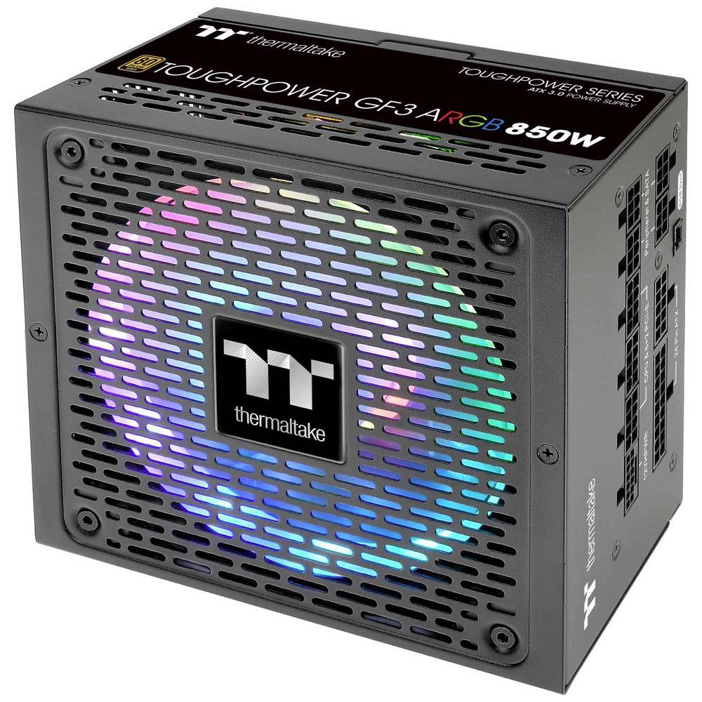 Fonte de Alimentação THERMALTAKE Toughpower GF3 ARGB 850W Gen 5 EU (ATX, micro ATX, Mini-ATX - ATX - 850 W - Preto), miniatura 2