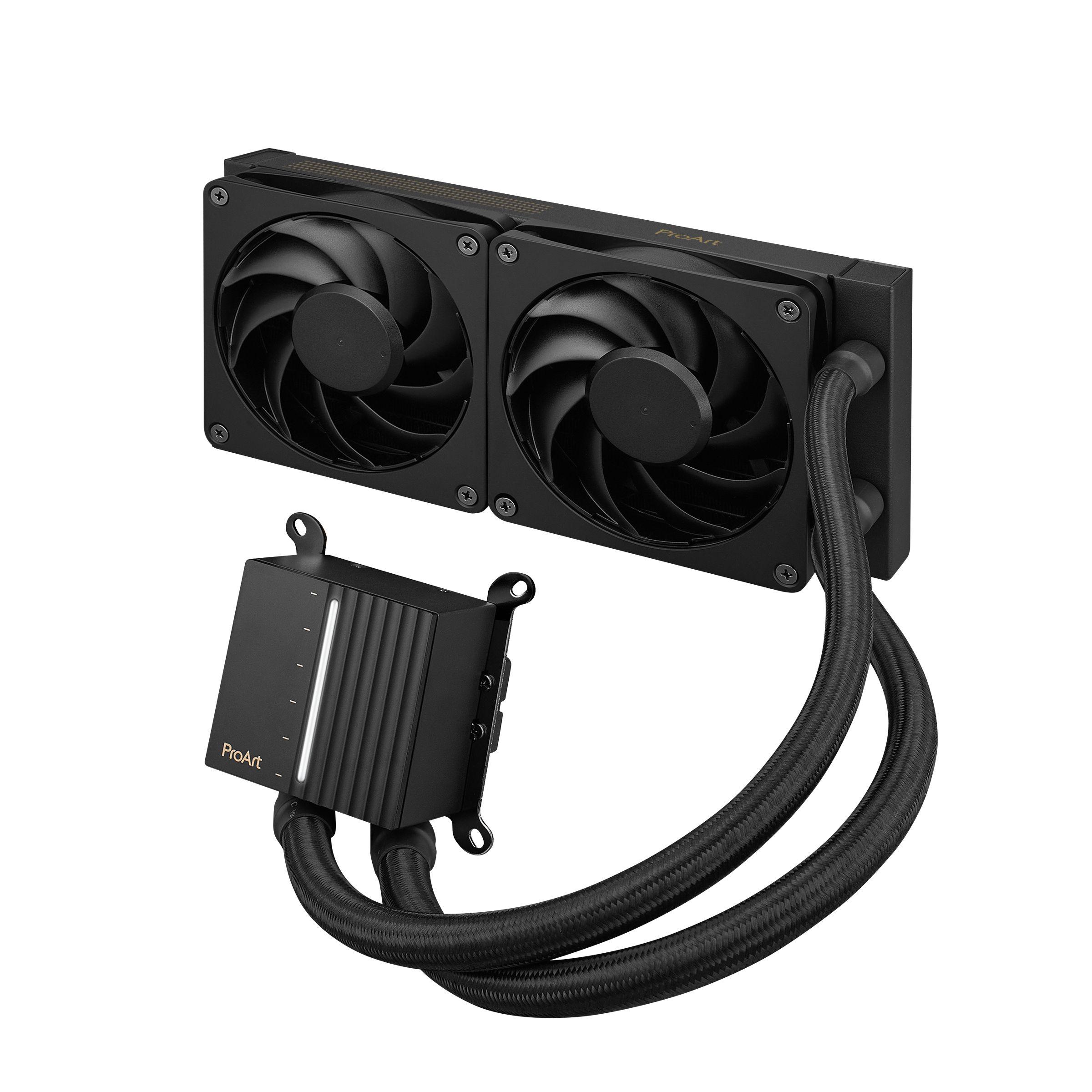 Sistema de Refrigeração Líquida Tudo-em-Um ASUS ProArt LC 240 (12 cm - 3000 RPM - 2,7 cm - Preto), miniatura 10