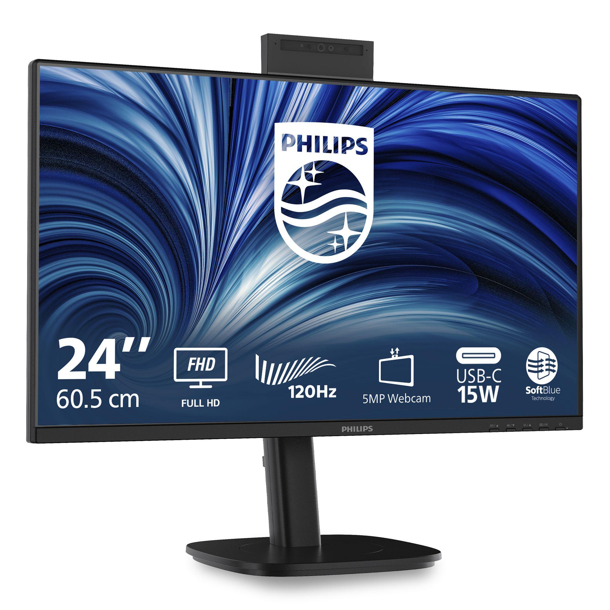 Monitor PHILIPS 24B2N3200JH/00 (23,8" - IPS - 120 Hz - Preto) — miniatura 2