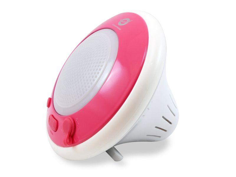 Coluna Portátil CONCEPTRONIC CLLWAPROSPKP (3 W - Bluetooth sem fios, USB - Rosa e Branco)