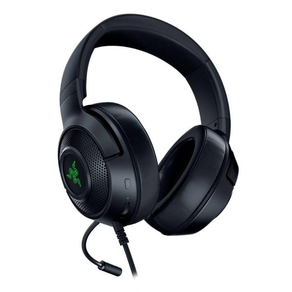 Headset Gaming RAZER Kraken V3 X 7.1 (Binaural - Com fios - Circum-aural - Preto), miniatura 2