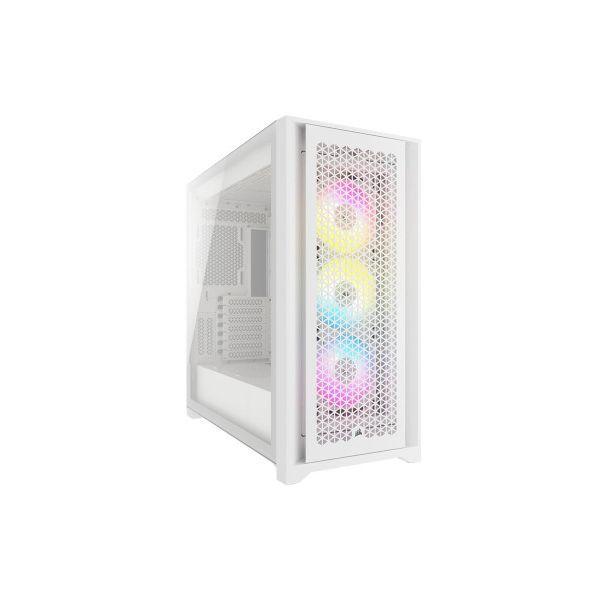 Caixa PC CORSAIR iCUE 5000D RGB Airflow (Midi Tower - Multi - 17 cm - Branco) — miniatura 2