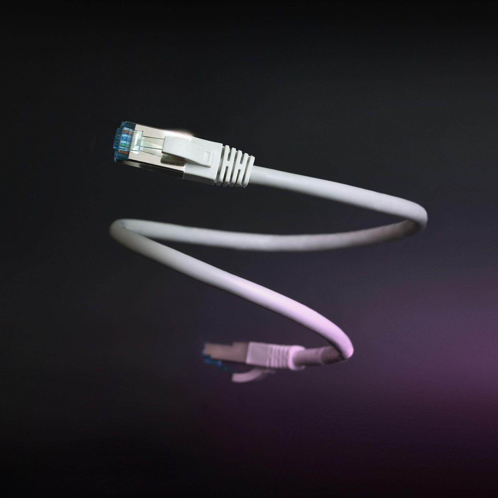 Cabo de Rede NANOCABLE 10.20.1703 (3 m - Cat7 - RJ-45 - Cinzento) — miniatura 4