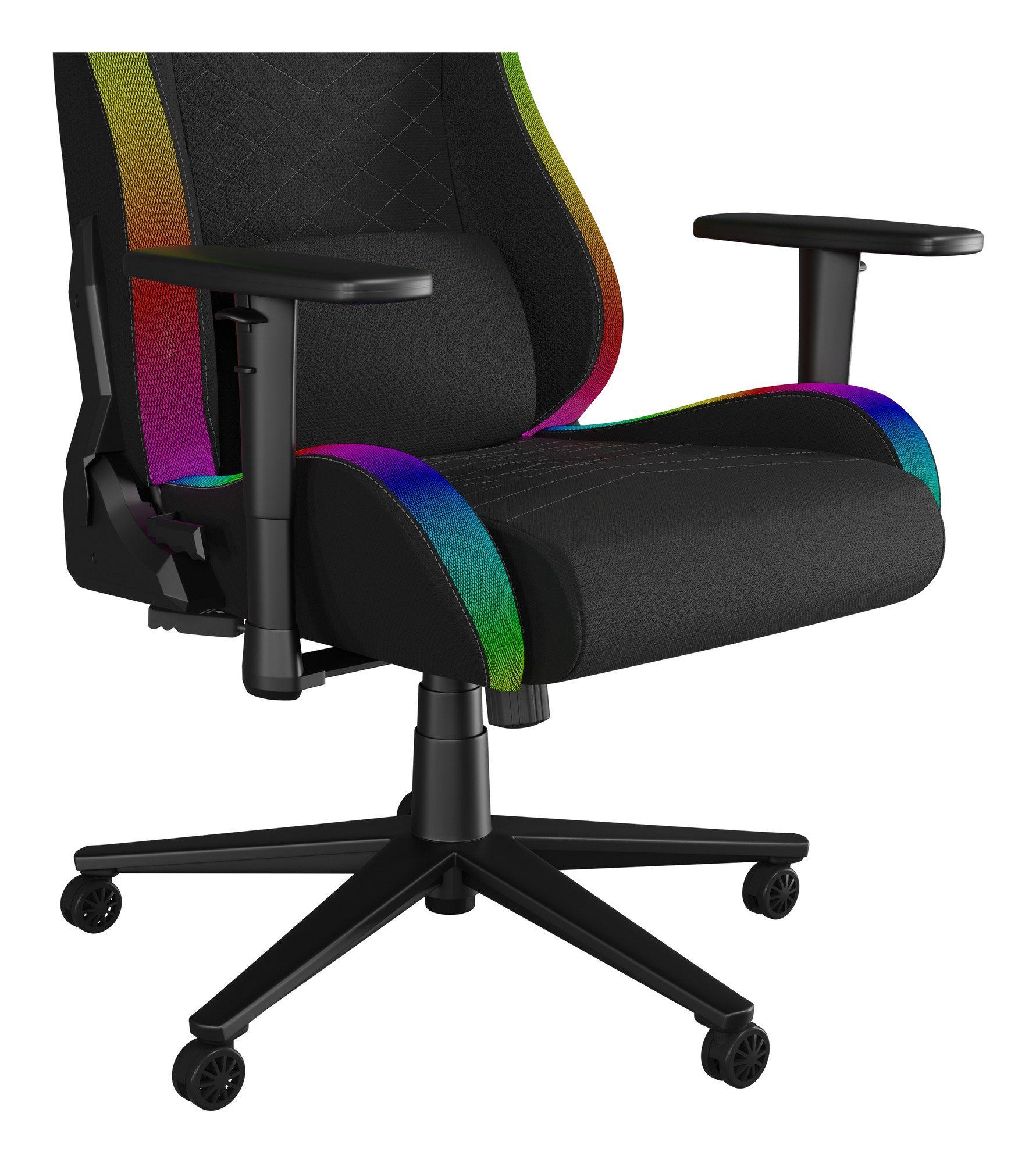 Cadeira Gaming GENESIS Trit 660 (150 kg - 136 cm - Tecido - Preto), miniatura 5