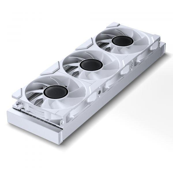 Kit de Refrigeração Líquida AIO PHANTEKS Glacier One 360M25 Gen2 DRGB (ABS, alumínio, cobre - Branco), miniatura 4