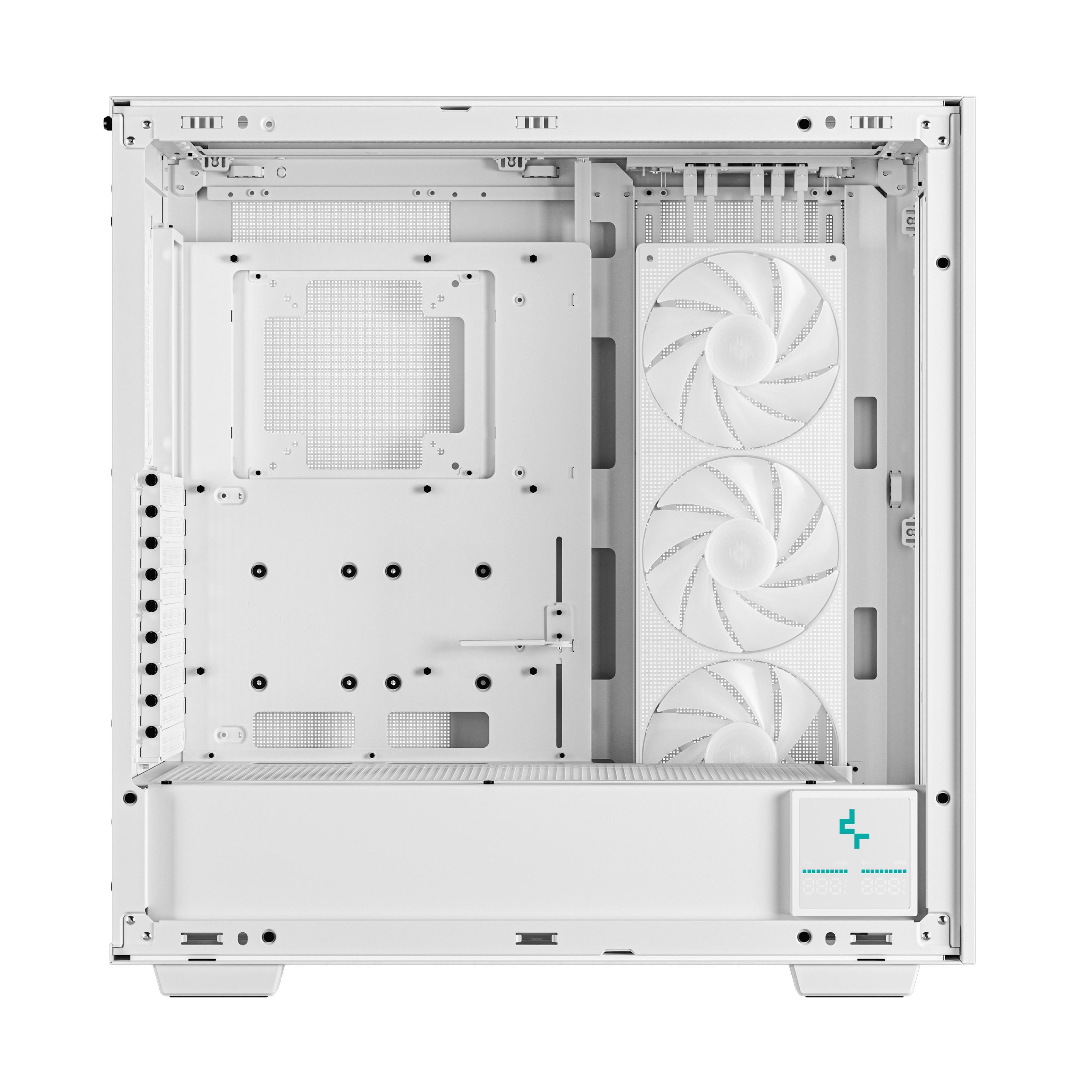 Caixa PC DEEPCOOL Morpheus (ATX, micro ATX, Mini-ATX, EATX - Tower - ABS, SPCC, vidro temperado - Branco) — miniatura 5