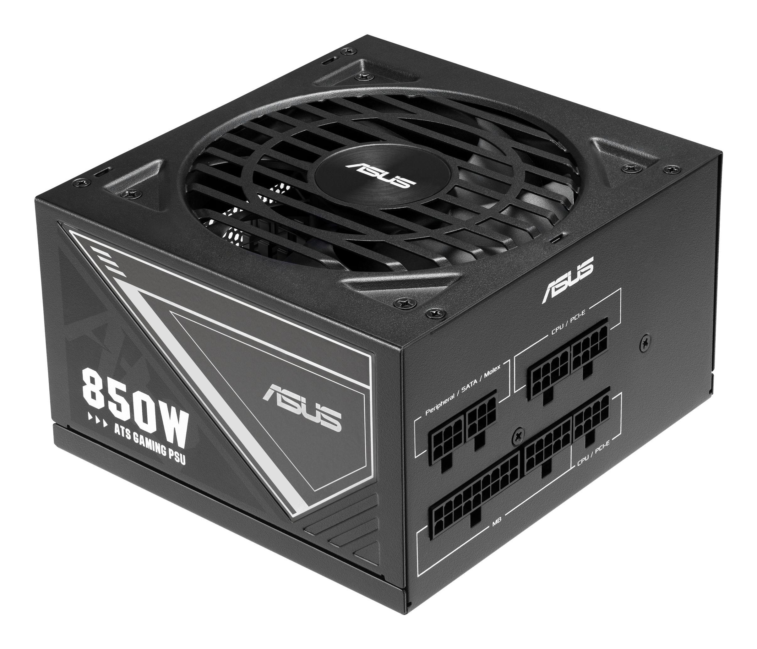 Fonte de Alimentação ASUS ATS-850G (ATX - 850 W - 80 PLUS Gold - Preto), miniatura 3