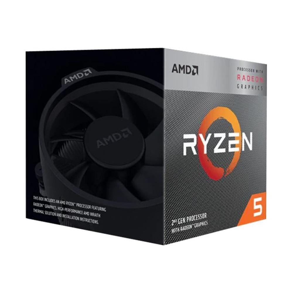 Processador AMD Ryzen 5 3400G (AM4 - 4 núcleos - 3,7 GHz)