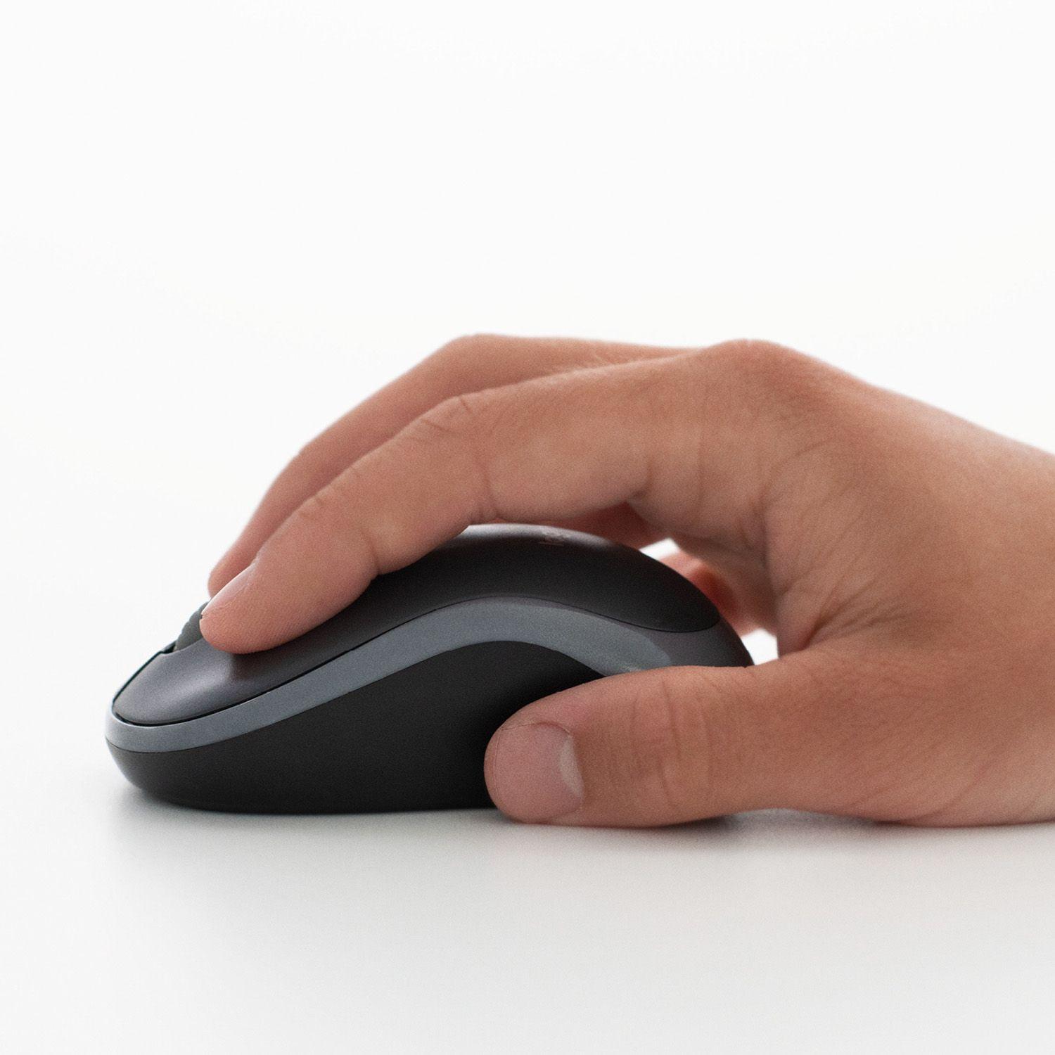 Rato LOGITECH M185 (Ambidestro - 1000 DPI - Ótico - Cinzento) — miniatura 6