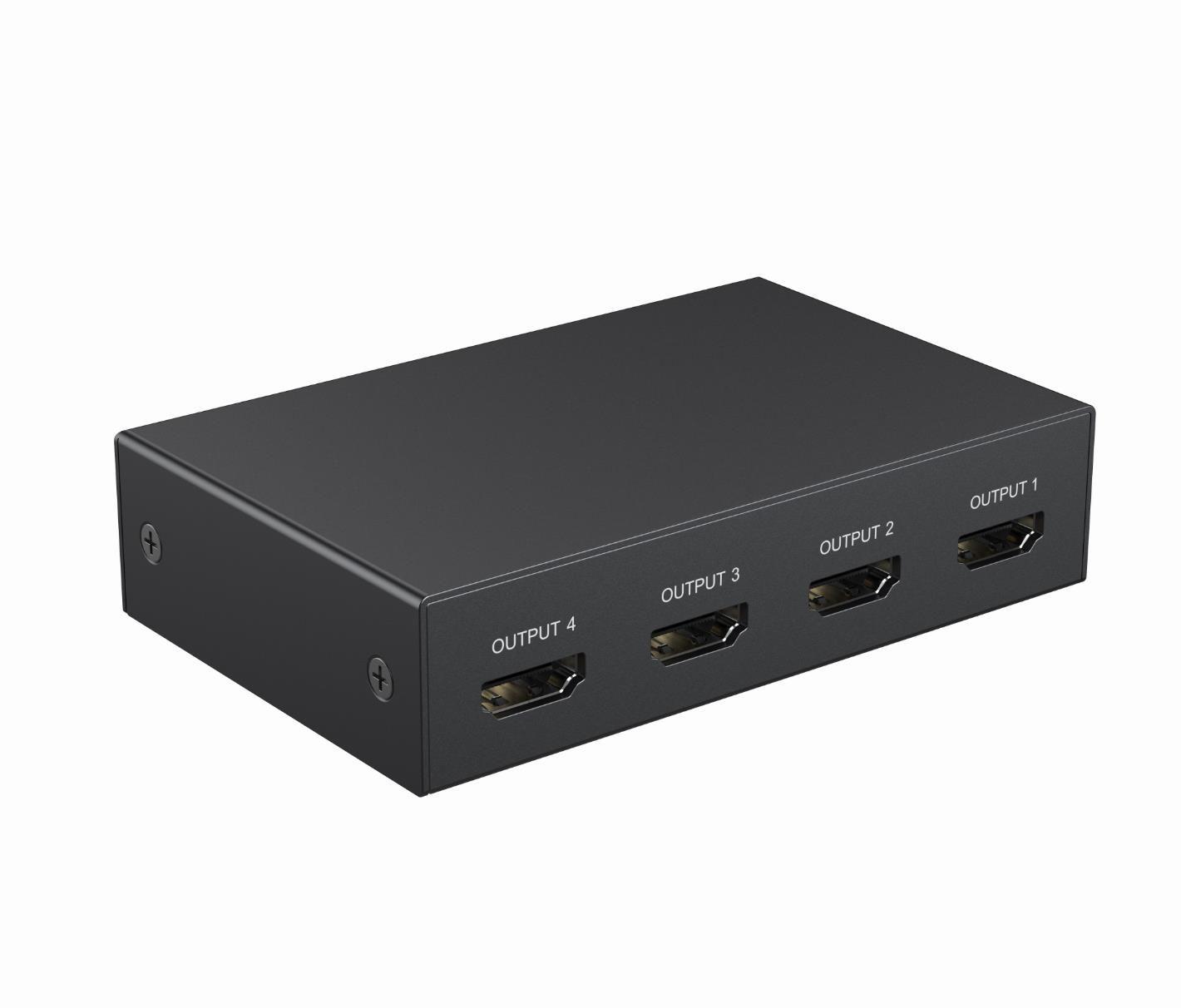 Splitter HDMI GEMBIRD DSP-HDMI4K-4P-01 (4 portas - 4K)