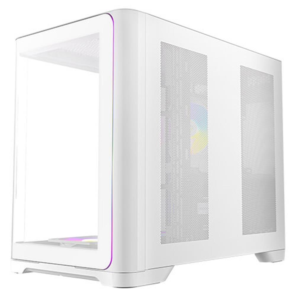 Caixa PC ANTEC C5 Curve ARGB (ATX, ITX, micro ATX - Midi Tower - ATX, ITX, Micro-ATX - Branco)