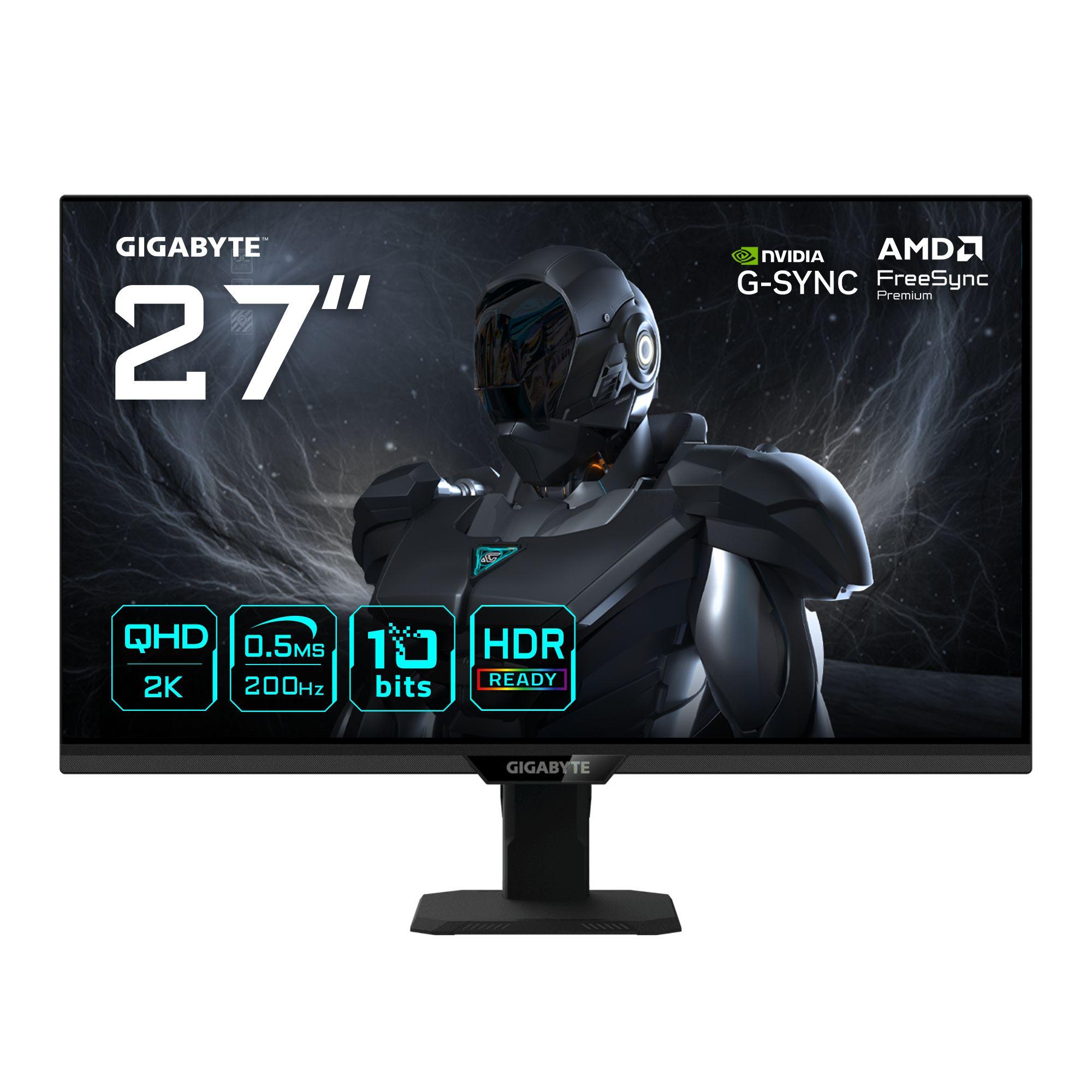 Monitor GIGABYTE G27Q20T (27" - SS-IPS - 200 Hz - Preto)