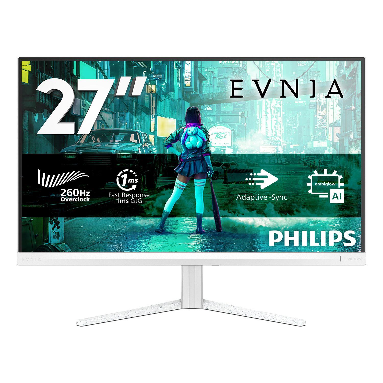 Monitor PHILIPS 27M2N3201PL/00 (27" - Fast IPS - 260 Hz - Branco) — miniatura 2