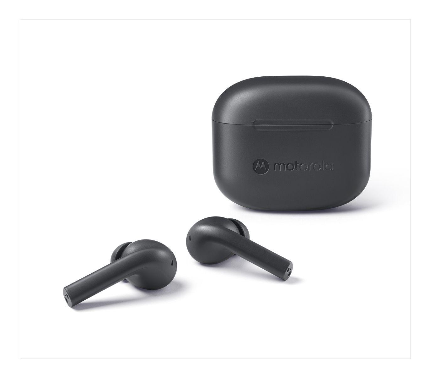 Auscultadores MOTOROLA Moto Buds 065 (Binaural - True Wireless Stereo - Intra-aural - Preto)
