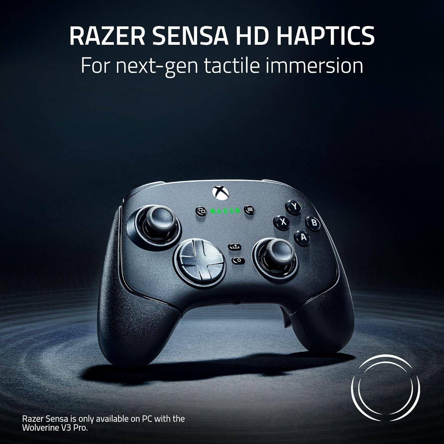 Gamepad RAZER Wolverine V3 Pro (Xbox - USB Type-A para USB Type-C - Sem fios - Branco) — miniatura 4