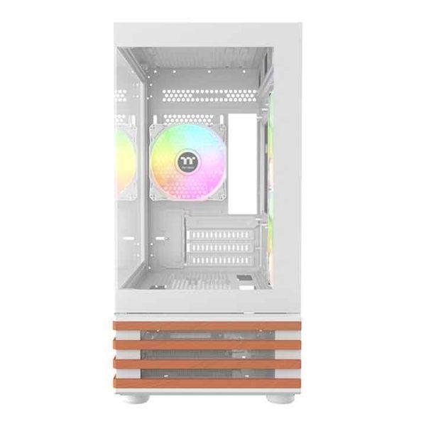 Caixa PC THERMALTAKE View 170 WS ARGB Snow (Micro-ATX, Mini-ITX - PS2 - Micro Tower - Branco) — miniatura 2