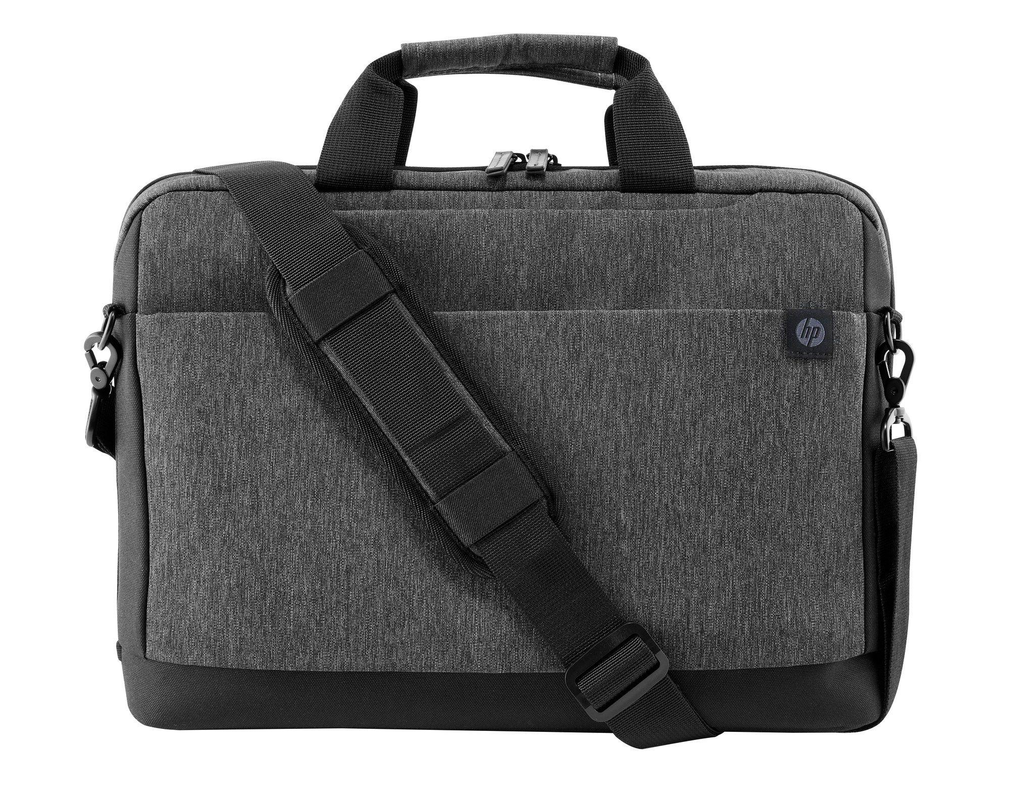 Mala de Viagem para Portátil HP Renew Travel 2Z8A4AA (Poliéster - 39,6 cm - Altura 6,5 cm - Cinzento e Preto)