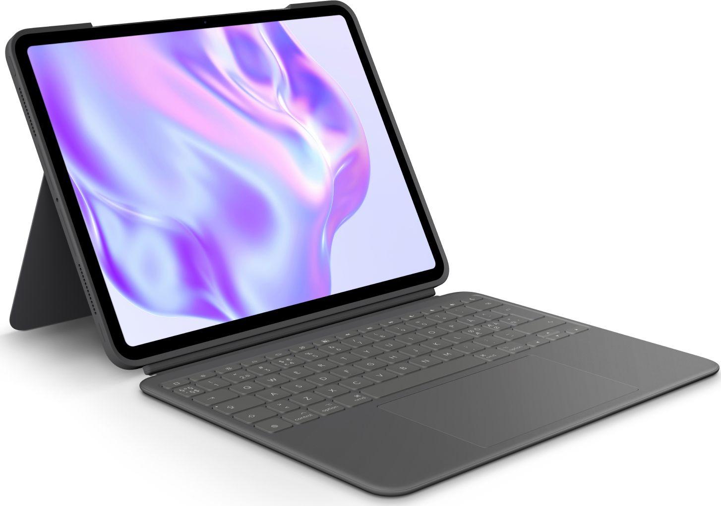 Teclado LOGITECH Combo Touch (Mini - Smart Connector - Acoplamento - Grafite)