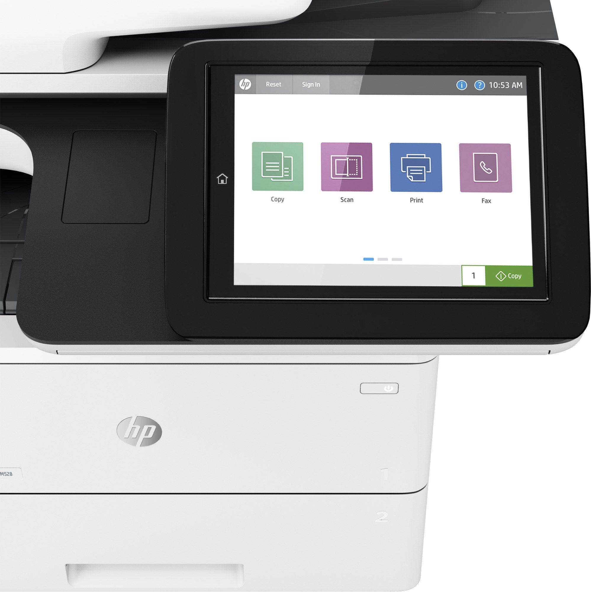 Impressora Multifunções HP LaserJet Enterprise M528dn (A4 - Impressão a preto e branco - 2300 folhas - Preto e Branco) — miniatura 5