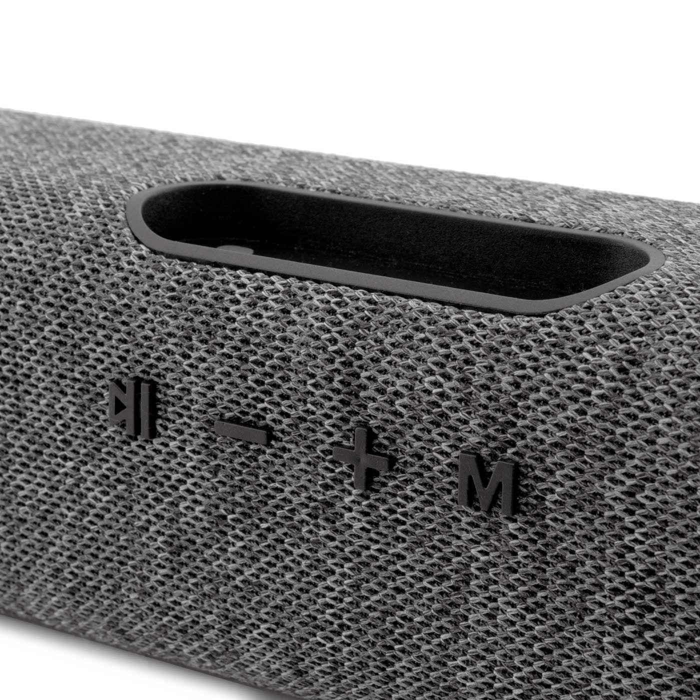 Barra de Som COOLBOX BAND BS23 (20 W - USB Type-C, AUX - Cinzento) — miniatura 4
