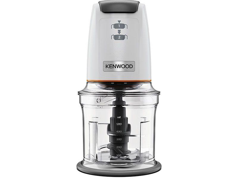 Picadora KENWOOD CHP61.100WH (500 W - 0,5 l - Plástico - Branco/Cinzento)