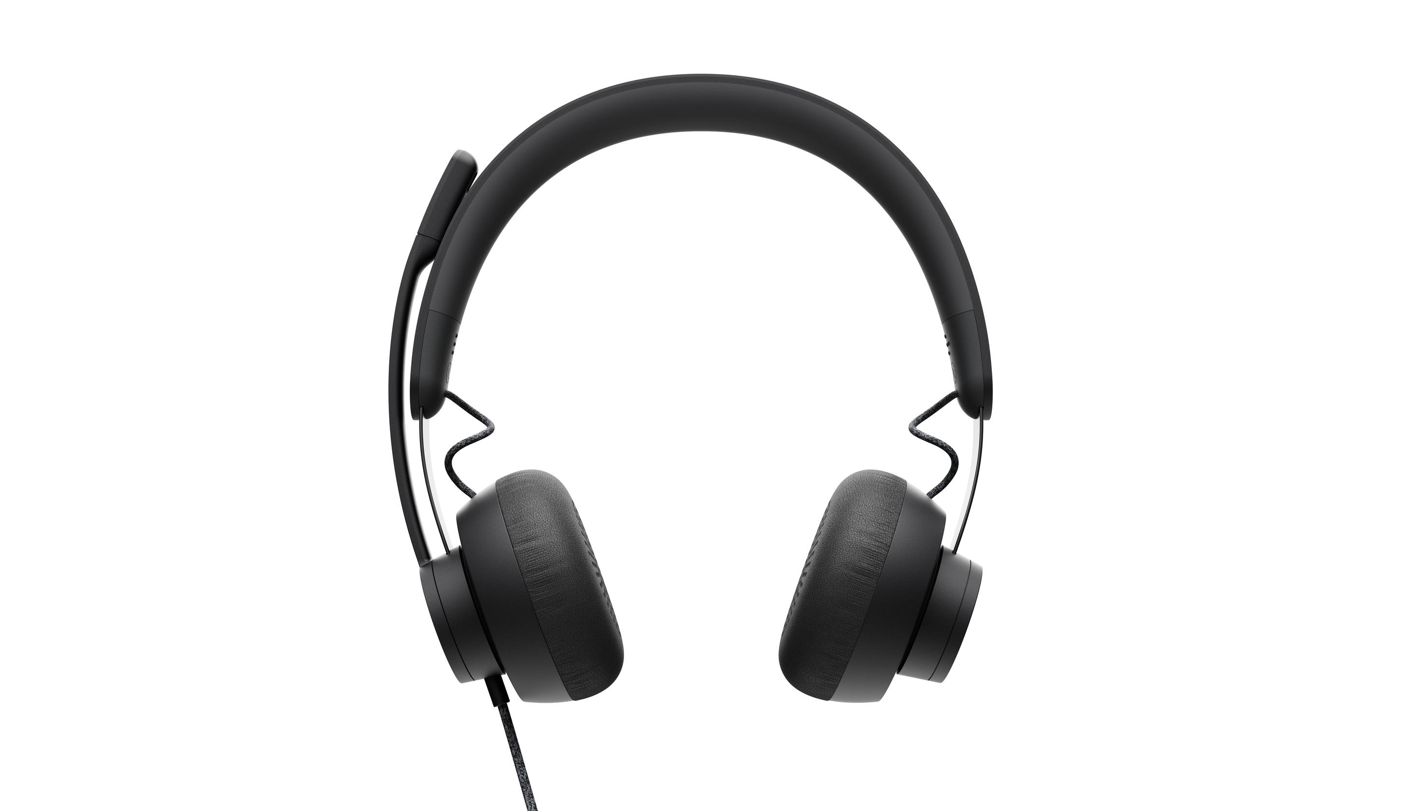 Headset LOGITECH Zone Wired Teams (Binaural - Com fios - Supra-aural - Grafite) — miniatura 2