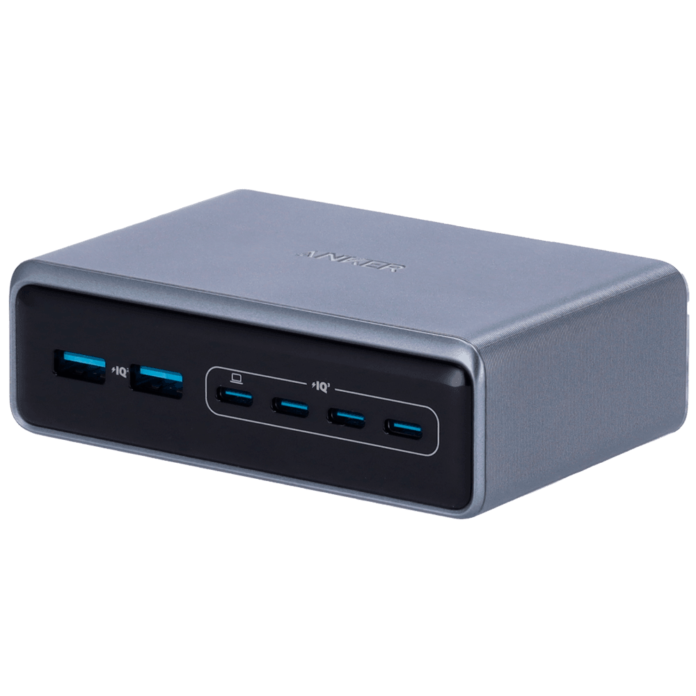 Carregador de Secretária ANKER Prime Charger (200 W - GaN - Preto)