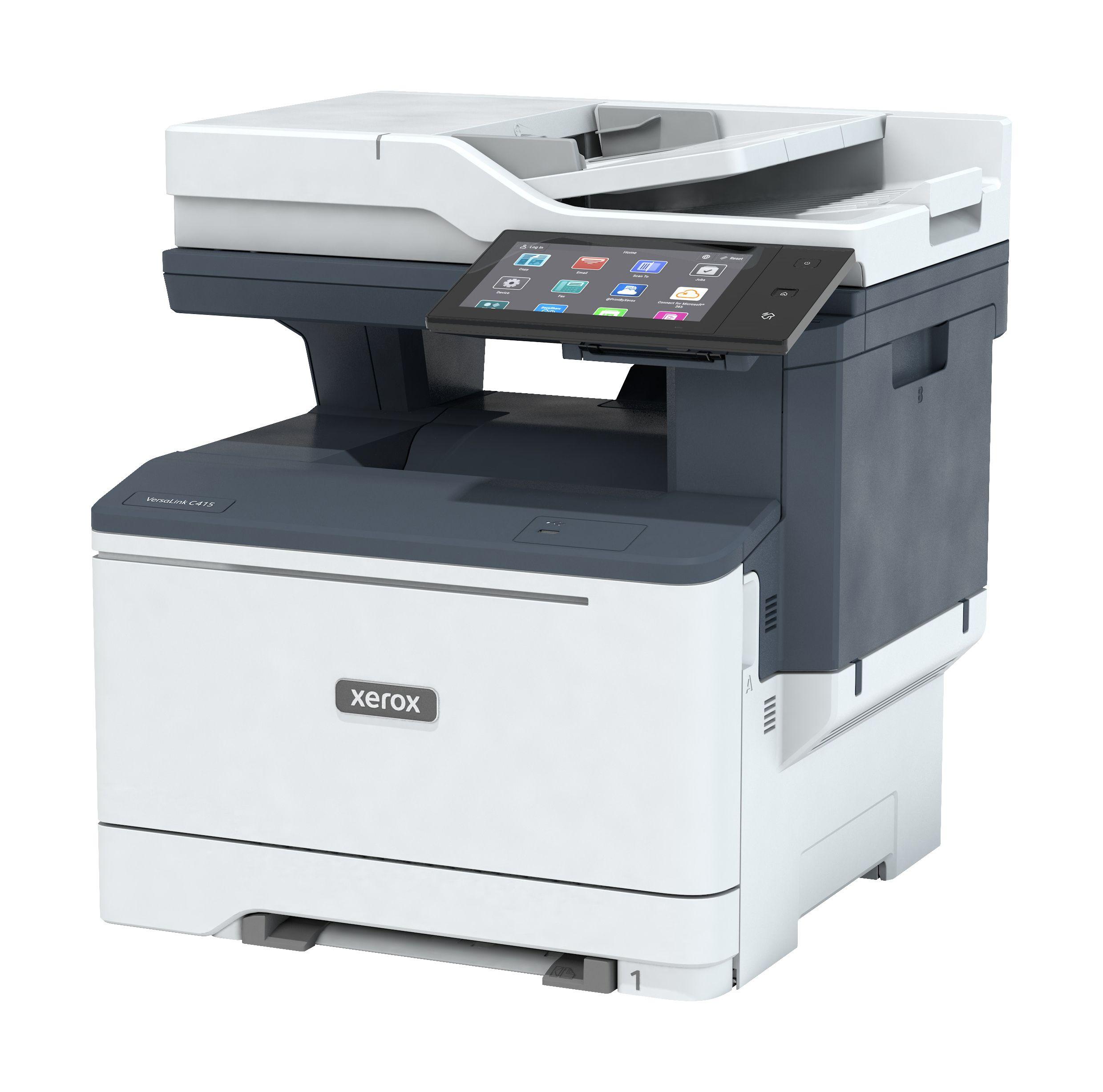 Impressora Laser Multifunções XEROX VersaLink C415V_DN (A4 - Impressão a cores - 251 folhas - Branco e Cinzento) — miniatura 2