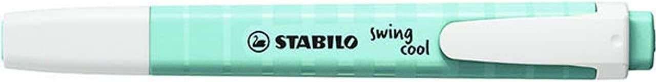 Marcador Fluorescente STABILO Swing Cool Pastel (Turquesa)