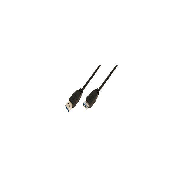 Cabo de Extensão USB LOGILINK CU0043 (3 m - Preto) — miniatura 2
