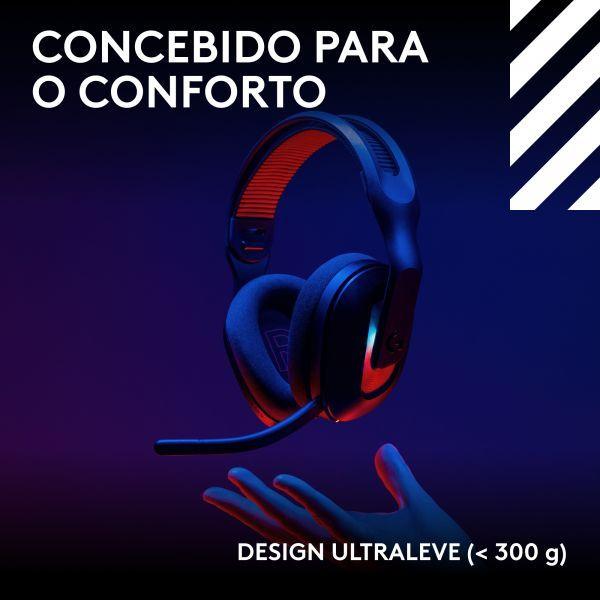 Headset Gaming LOGITECH G Astro A20 X (Binaural - Circum-aural - 4 cm - Preto), miniatura 3