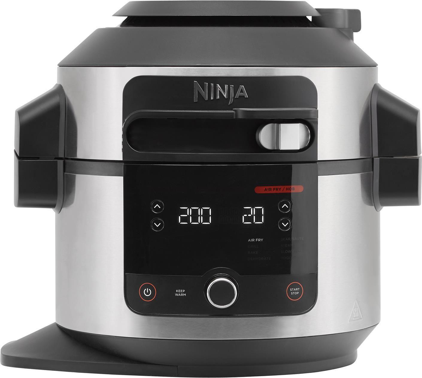 Panela Elétrica Multifuncional NINJA Foodi OL550EU (Altura 41 cm - Preto e Aço Inoxidável)